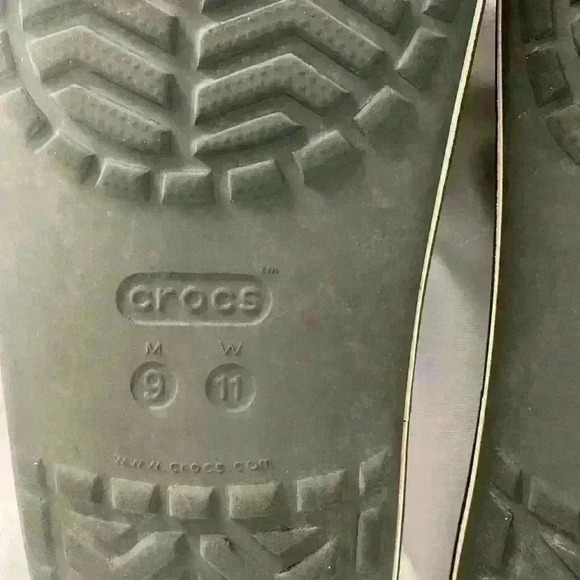 Crocs Bayband Crosslite Slide Sandals Men’s 9 Women’s 11 iconic comfort - Picture 6 of 6